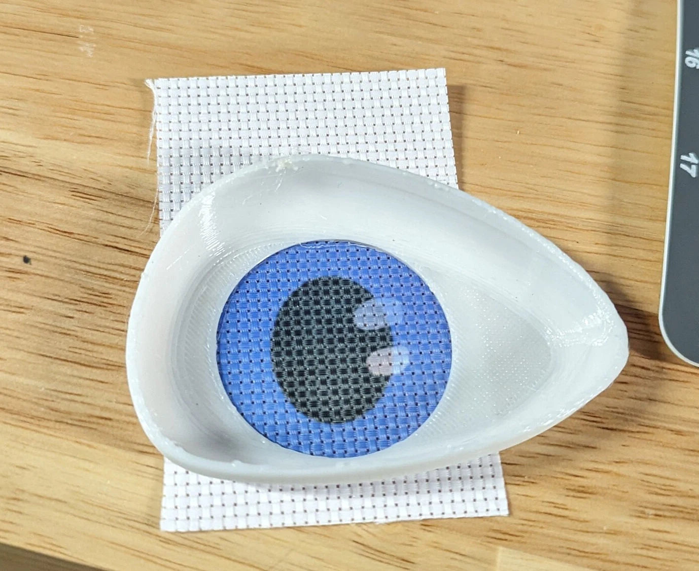 Sublimated Eye Fursuit eye mesh